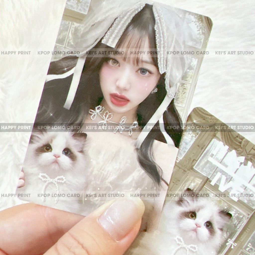 CARD WONYOUNG fanmade Trung (55x85 - cán bóng bo góc) - mặc định df, đọc kĩ mô tả