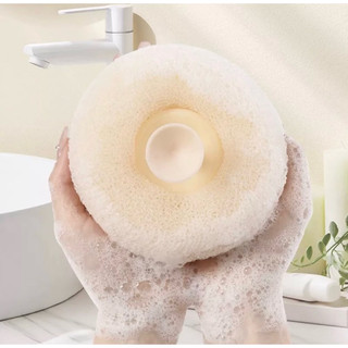 T&T0052 Bông  tắm xơ mướp phong cách nhật bản 2 trong 1 mền mại