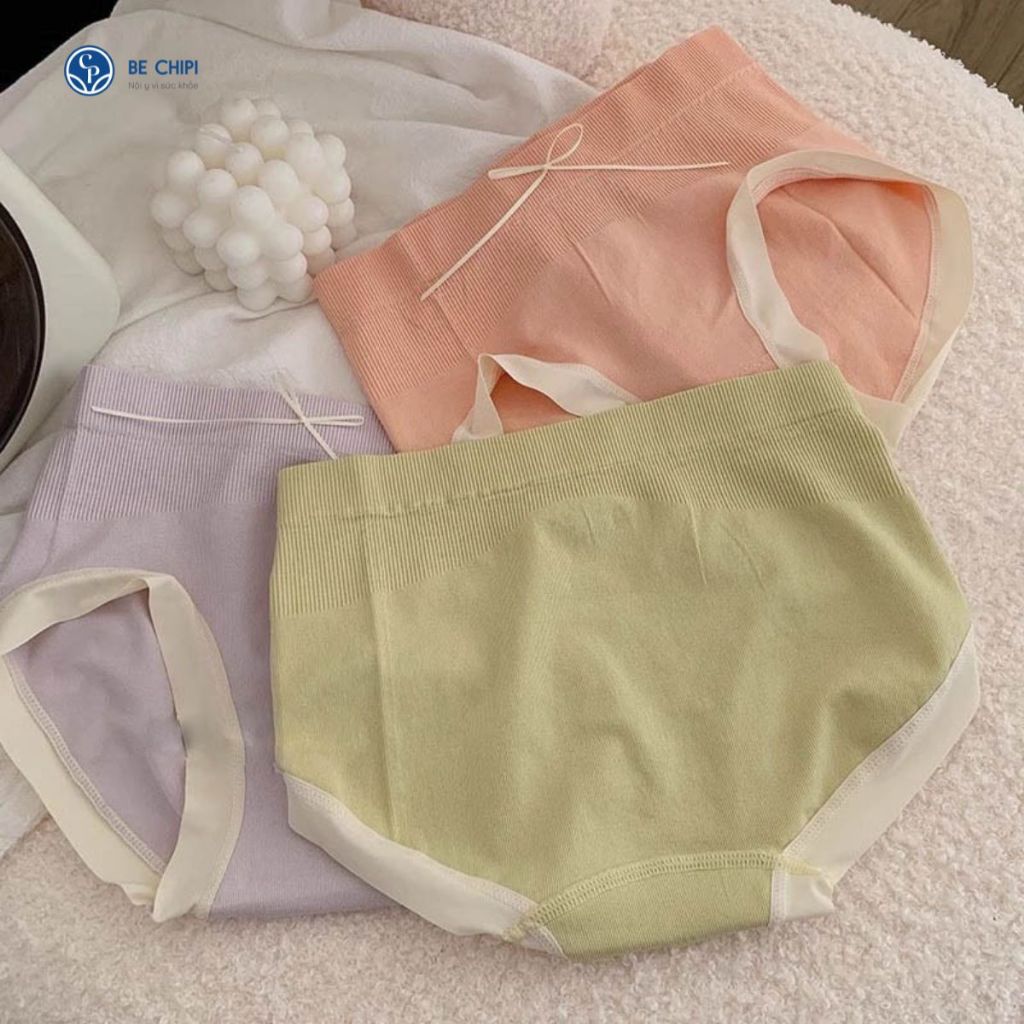 Ảnh Combo 3 Quần Lót Nữ Cotton Co Giãn 4 Chiều Thấm Hút (45-55kg) QL9015 By Bechipi 3