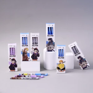 Bút Gel Nước Ngòi 0.5mm CLASSMATE Mực Xanh Đen Tím Hình Cung Hoàng Đạo Dành Cho Học Sinh Ghi Chép CL-GP107