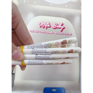 Thìa Fip ăn bột GB-Baby hình gấu size to 901 - thìa ăn dặm cho bé - muỗng nhựa