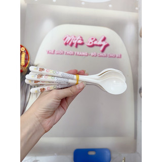 Thìa Fip ăn bột GB-Baby hình gấu size to 901 - thìa ăn dặm cho bé - muỗng nhựa