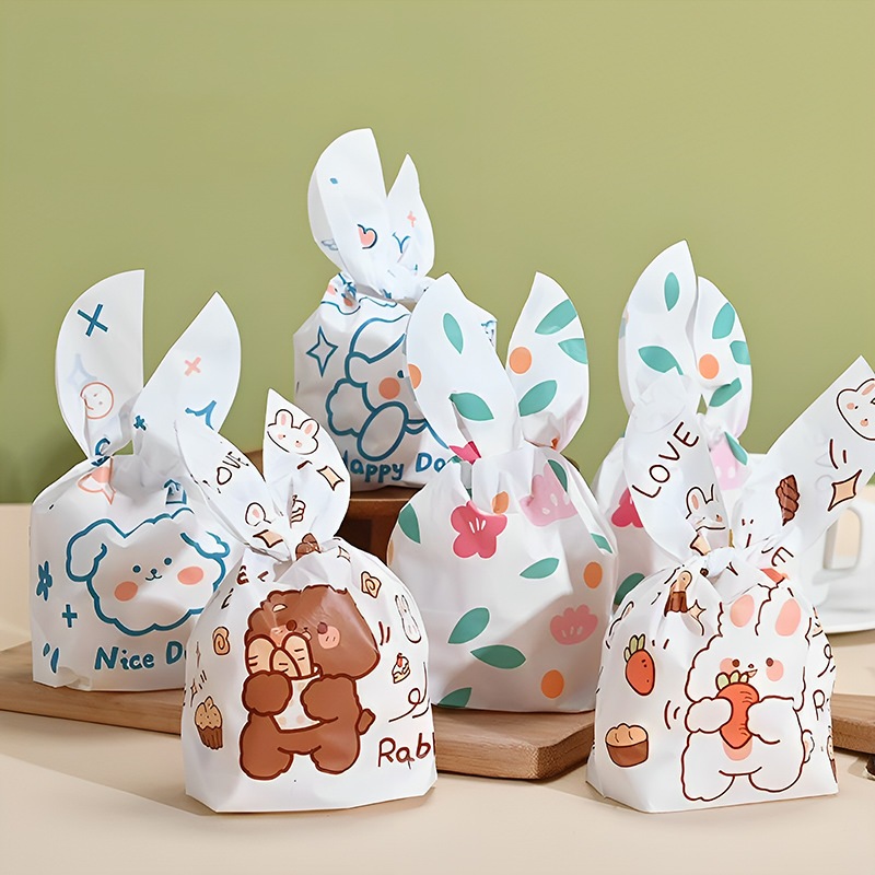 Set túi chia quà bánh kẹo sinh nhật cho các bé - Kem Shop K385