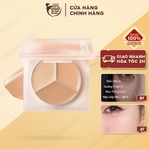 Bảng Che Khuyết Điểm Ba Màu Colorkey Targeting Three-colour Concealer Palette 3.9g