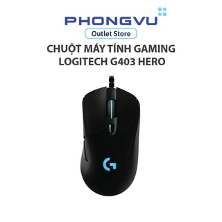 Chuột Logitech G403 HERO - Gaming Mouse Cao Cấp, Có Dây, Thiết Kế Công Thái Học