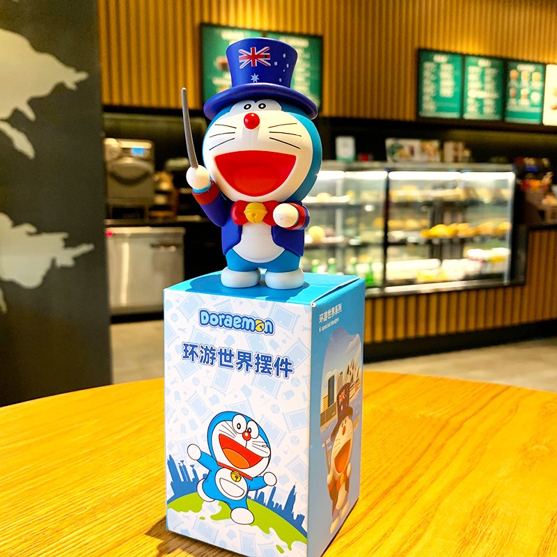 [6 MẪU] - Mô hình Doraemon vòng quanh thế giới mô hình doraemon mô hình ...