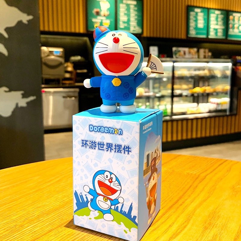 [6 MẪU] - Mô hình Doraemon vòng quanh thế giới mô hình doraemon mô hình ...