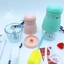 Phụ kiện máy xay Hattiecs cầm tay đa năng Cối thuỷ tinh Dao 6 lưỡi Nắp đậy Cục điện cho bé ăn dặm
