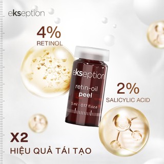 Dung Dịch Hỗ Trợ Tái Tạo Da Neostrata Prosystem Retinol Peel 1.5ml, Peel da Ekseption Retin-oil 5ml (01 lọ)