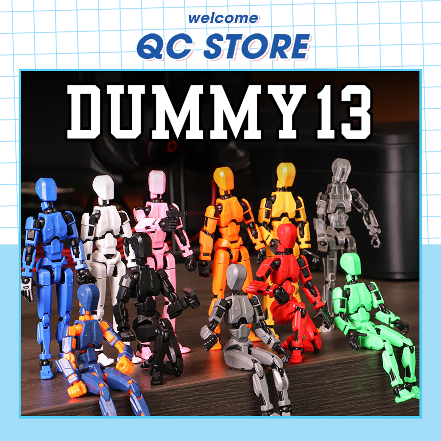 Mô hình dummy 13 robot figure kit khớp cử động linh hoạt kèm phụ kiện 4 ...