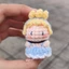 Móc khoá cô bé lọ lem Cinderella mini bằng len handmade (ảnh thật shop chụp)