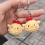 Móc khoá gà con mini bằng len handmade (ảnh thật shop chụp)