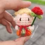 Móc khoá hoàng tử bé mini bằng len handmade (ảnh thật shop chụp)
