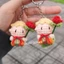 Móc khoá hoàng tử bé mini bằng len handmade (ảnh thật shop chụp)