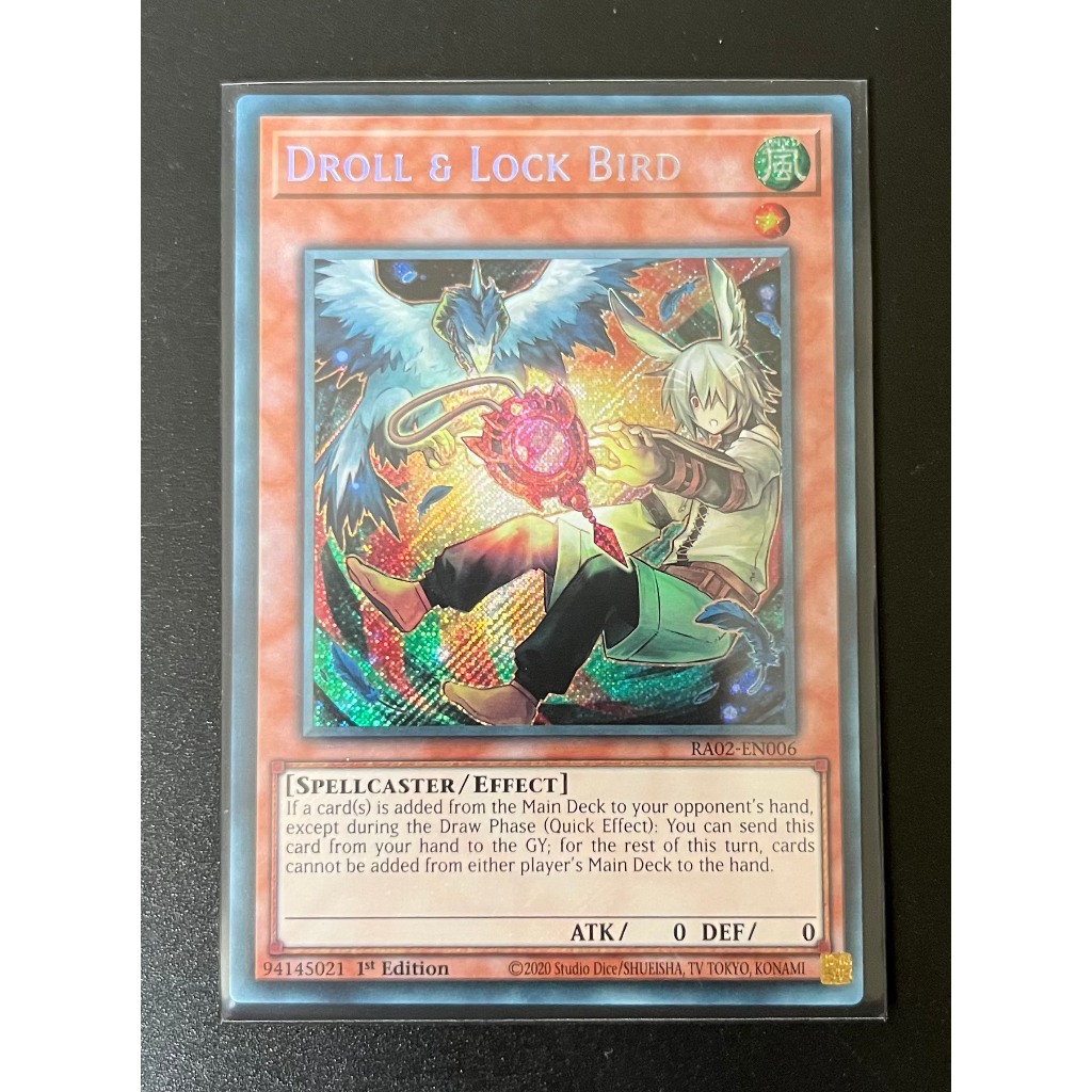 YMS - [Thẻ bài Yugioh] - [TCG-UK] - RA02-EN006 - Droll & Lock Bird ...