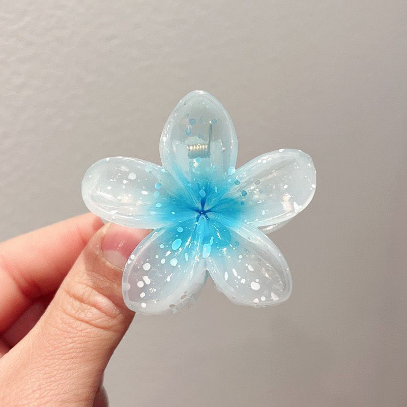 KẸP HOA SỨ CHẤM TUYẾT XINH LUNG LINH [ 6CM ]