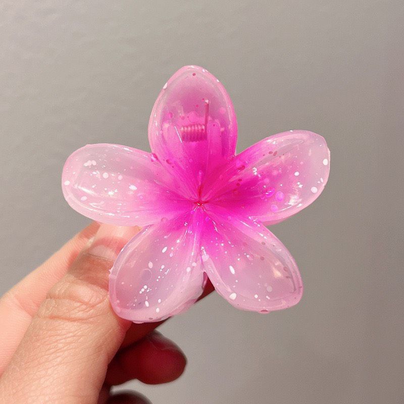 KẸP HOA SỨ CHẤM TUYẾT XINH LUNG LINH [ 6CM ]