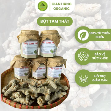 Bột Tam Thất Bắc Nguyên Chất chính hãng nông sản Organic Việt Anh V4