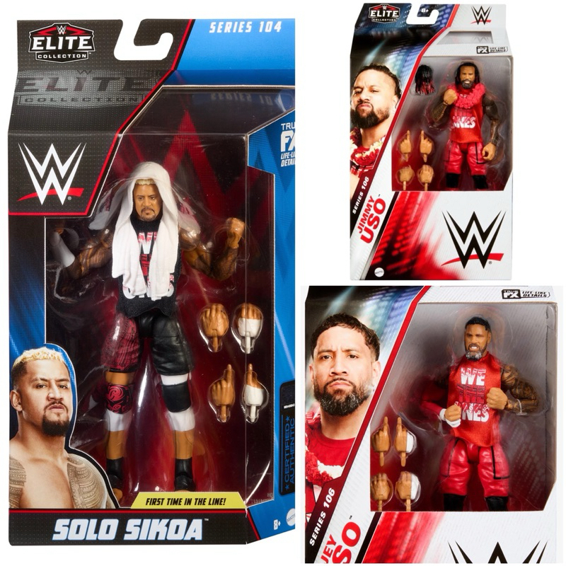 [CÓ SẴN] MÔ HÌNH CHÍNH HÃNG MATTEL WWE ELITE SOLO SIKOA - JIMMY USO ...