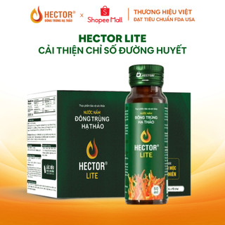Nước Nấm Đông Trùng Hạ Thảo Hector Lite (Hộp 10 chai)