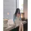 SET ÁO HAI DÂY REN PHỐI CHÂN VÁY TẦNG VÀ CARDIGAN XANH DƯƠNG, SET ĐỒ NỮ TIỂU THƯ NÀNG THƠ | MEOIN