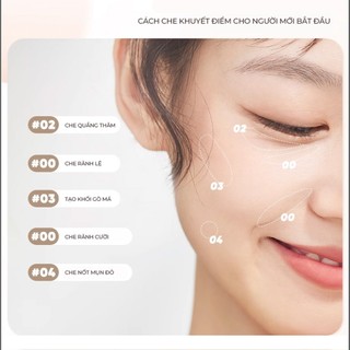 [Y229] Kem che khuyết điểm JUDYDOLL Traceless Cloud-Touch Concealer - Bền màu - Lâu trôi - Không cakey