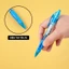 Hộp 10 Bút Gel Bấm Classmate 0.5mm Viết Trơn Có Ruột Gel Thay Thế Mực Xanh Đen Tím, Bút Gel Béo Siêu Êm