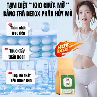 [Không đi ngoài, không mệt mỏi] Trà detox phân hủy mỡ Fengcha an toàn, lành tính uống hàng ngày bịch 30 túi lọc