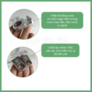 Kẹp Inout Nhôm Nguyên Khối CNC WEEK AQUA - Cố Định Đầu Ống Dẫn Nước Cho Bể Cá, Thủy Sinh