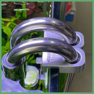 Kẹp Inout Nhôm Nguyên Khối CNC WEEK AQUA - Cố Định Đầu Ống Dẫn Nước Cho Bể Cá, Thủy Sinh