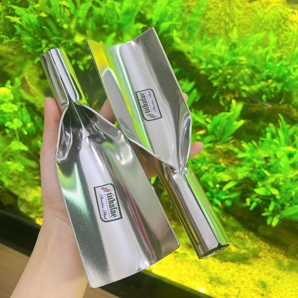 Dụng cụ đập xúc nước đá 2 in1 tiện lợi - Cây xúc đâp nước đá bằng inox TITHAFAC 2in1 kích thước (21.5 x 6.5 x 2cm)