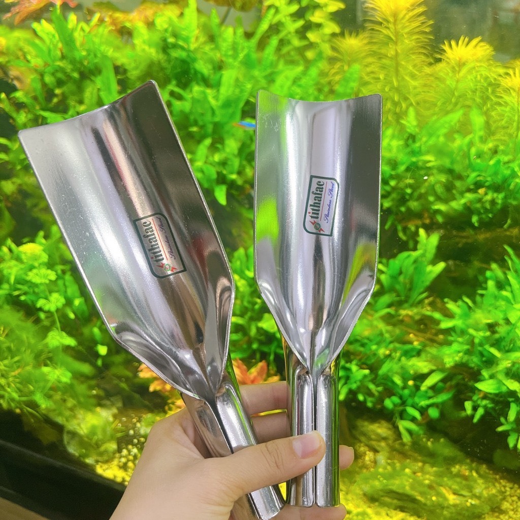 Dụng cụ đập xúc nước đá 2 in1 tiện lợi - Cây xúc đâp nước đá bằng inox TITHAFAC 2in1 kích thước (21.5 x 6.5 x 2cm)