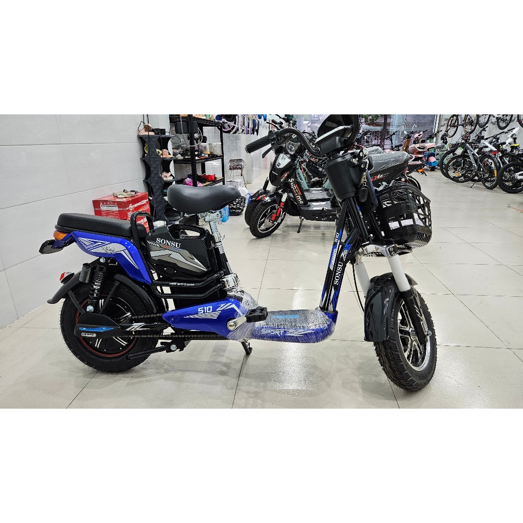 XE ĐẠP ĐIỆN HỌC SINH SONSU S10 ( HỖ TRỢ PHÍ VẬN CHUYỂN ) | Shopee Việt Nam