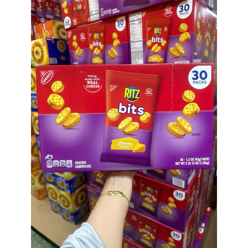 Bánh Ritz phô mai thùng 30 gói 🌺 mỏi gói 42g hsd 7/2026 | Shopee Việt Nam