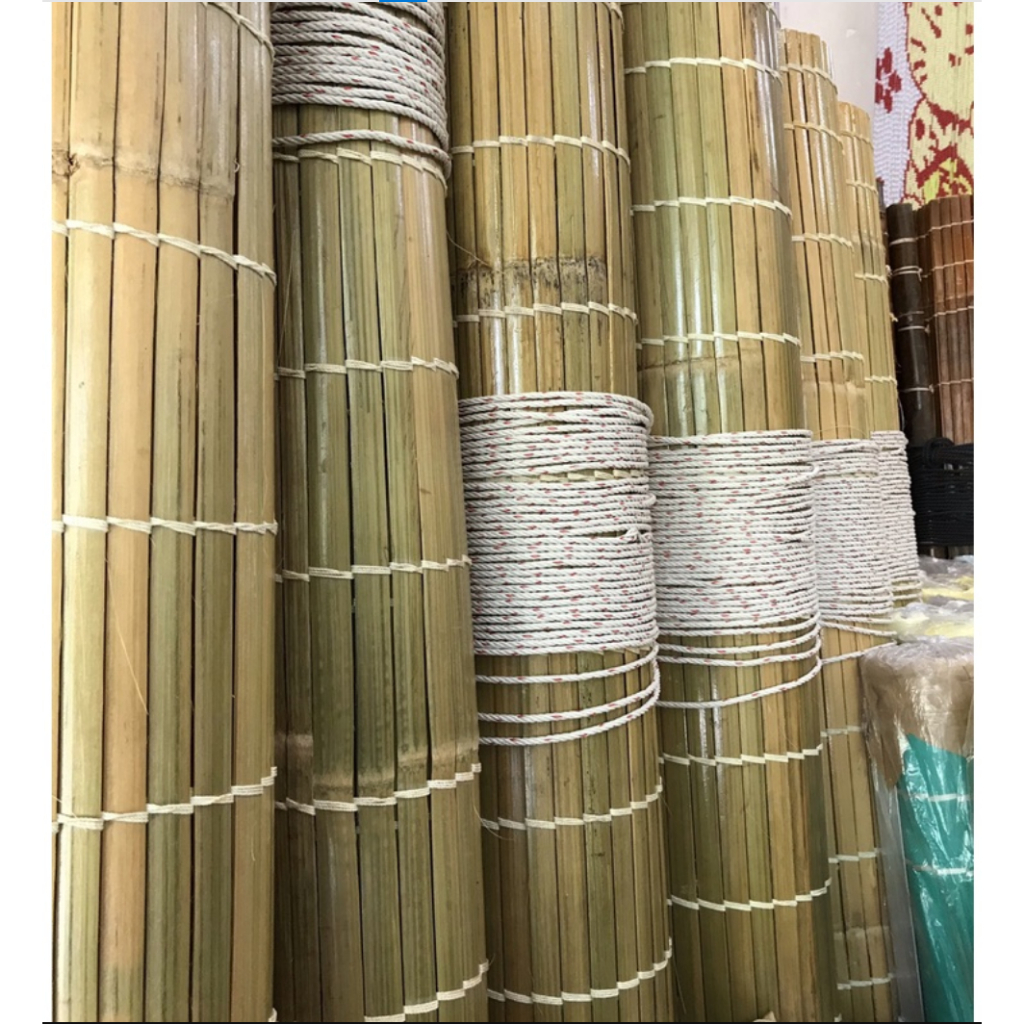 Mành tre nứa nan to ngang 1m50 cao(1,5m/2m/ 3m),Màn Rèm tre trúc treo ...