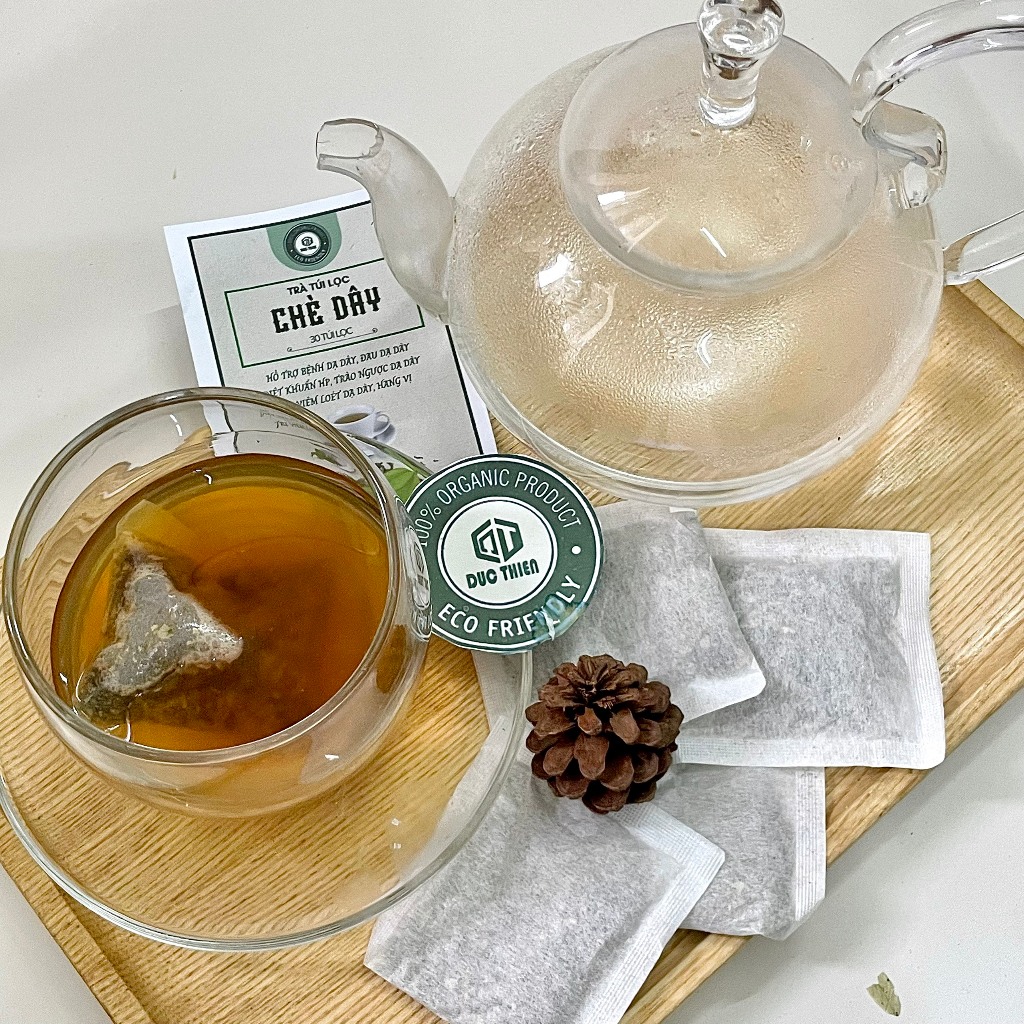 Chè Dây Túi Lọc Đức Thiện (Set 30 Túi Lọc) -  Hỗ Trợ Đau Dạ Dày, Trào Ngược Dạ Dày