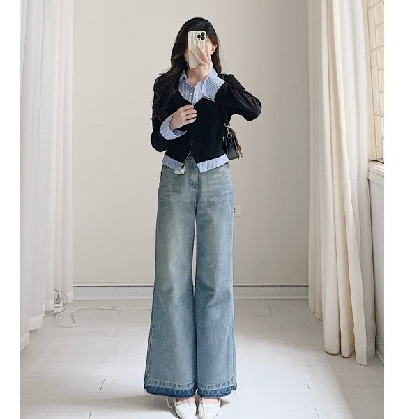 Áo Sơ Mi Bigsize Nữ – Phối Kẻ Dáng Vừa Cách Điệu Tôn Dáng Cho Nàng Chubby SM41-SM185