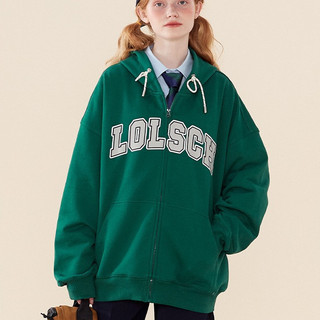 Áo Hoodie Zip Nam Nữ Tay Bồng Dáng Rộng Phong Cách Hàn Quốc