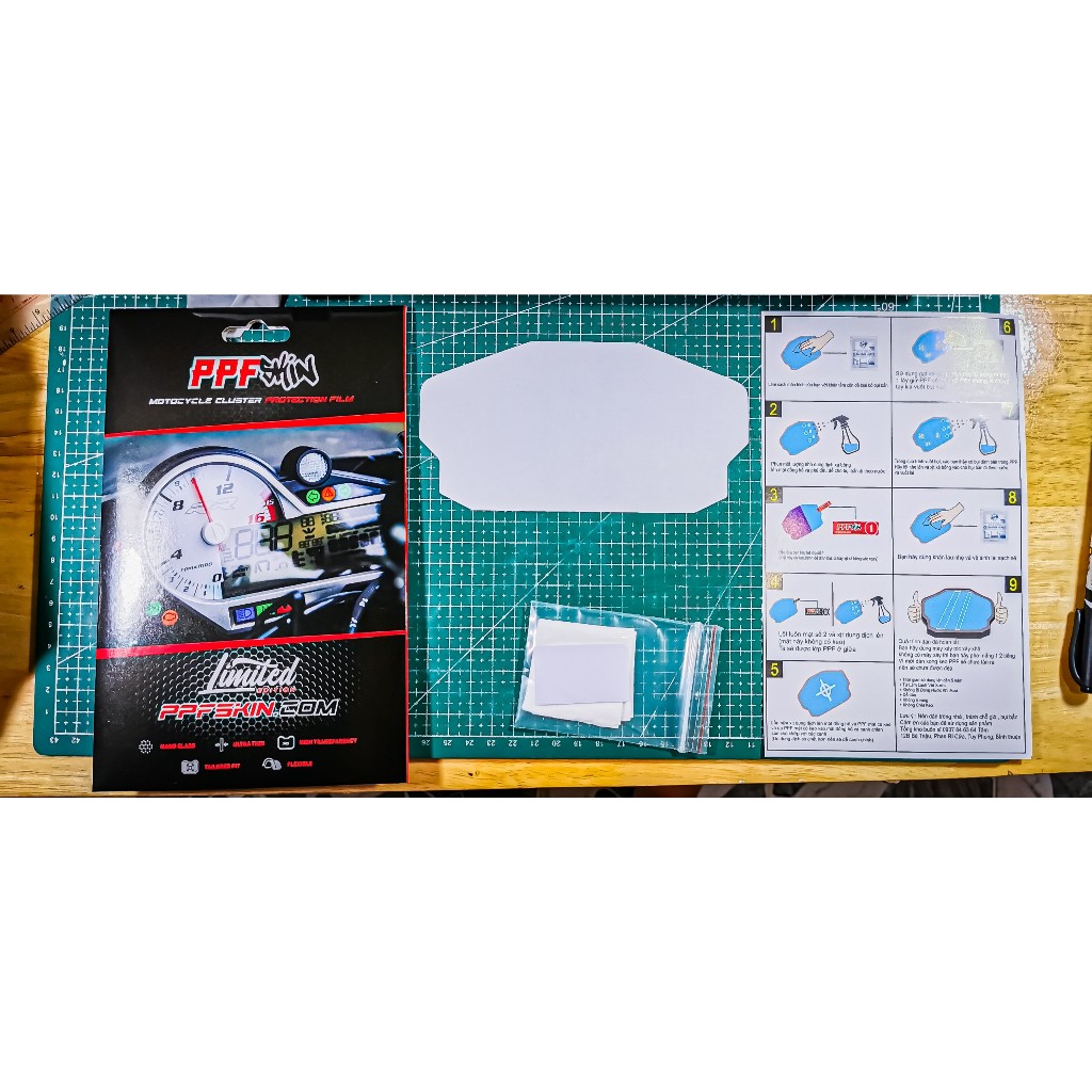 PPF dán đồng hồ DKD Xe điện, thương hiệu PPF dùng 5 10 năm