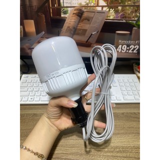 Bóng Đèn Treo 30W Dây Dài 5m Tiết Kiệm Điện Năng Ánh Sáng Trắng