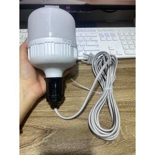 Bóng Đèn Treo 30W Dây Dài 5m Tiết Kiệm Điện Năng Ánh Sáng Trắng