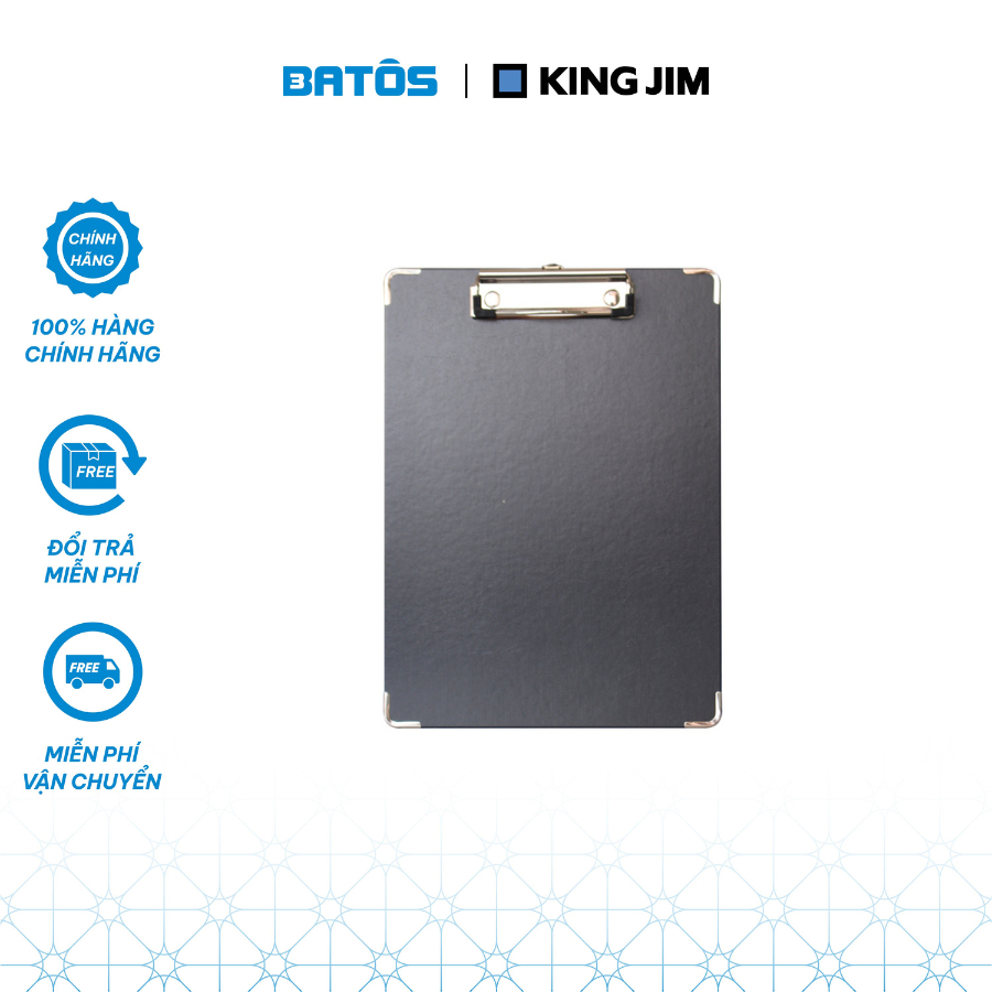 [Có VAT] Trình ký đơn kẹp dọc cao cấp KING JIM A5E, B5E, A4E, B4E, A3E