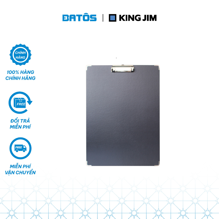 [Có VAT] Trình ký đơn kẹp dọc cao cấp KING JIM A5E, B5E, A4E, B4E, A3E