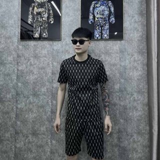[MỚI] BỘ QUẦN ÁO NAM NỮ CỔ TRÒN HỌA TIẾT CHỮ B-C IN NHIỆT CHẤT LIỆU THUN LẠNH THOÁNG MÁT - SSL