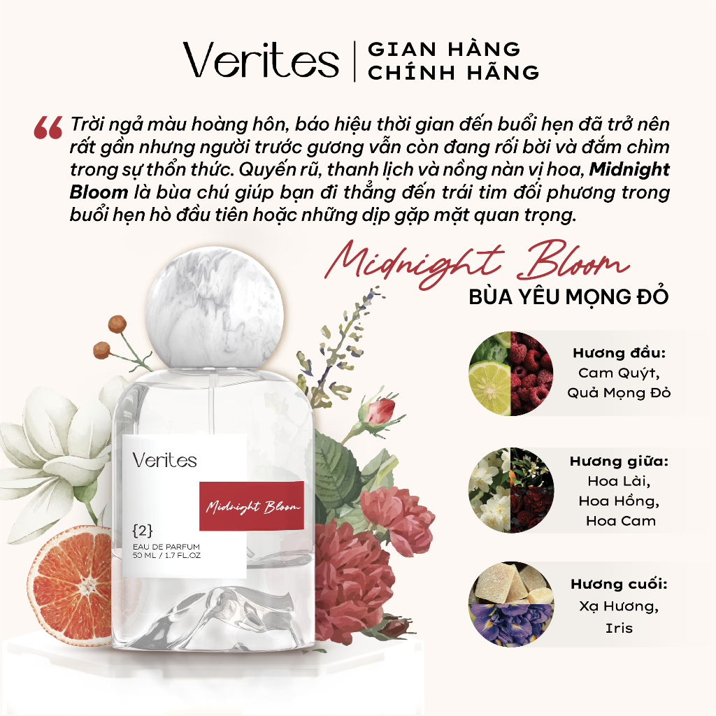 Ảnh Bộ Sưu Tập Trọn Bộ 11 Hương Nước hoa VERITES Minisize 10ml/chai 4