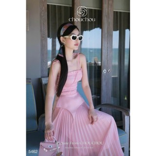 Set váy voan phối tà tapta thời trang nữ dịu dàng nữ tính áo kiểu 2 dây chân váy dài xòe mặc đi tiệc - đi chơi
