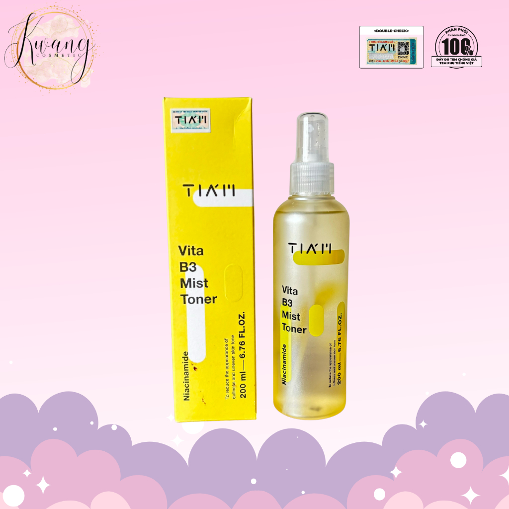 Toner Dạng Xịt Tiam dưỡng sáng 200ml Hàn Quốc | Shopee Việt Nam