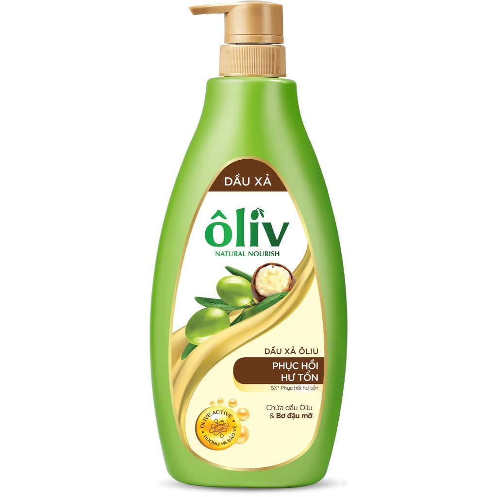 Dầu Gội Và Dầu Xả Olive 250ml 650ml Dưỡng Tóc Chắc Khoẻ / Bồng Bềnh ...