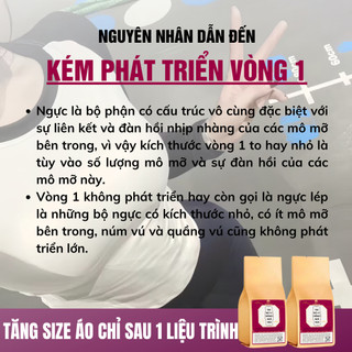 [Hồng ti , nở ngực] Trà tăng size vòng 1 hồng nhũ hoa Fengcha tăng 8cm sau 2 tháng bịch 30 gói lọc