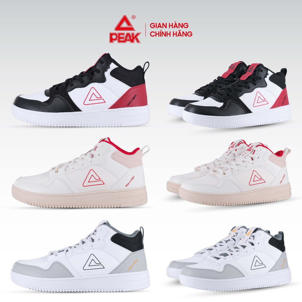Ảnh Giày thể thao thời trang nam PEAK Culture Fashion Mid Top E233321B E241357B 4